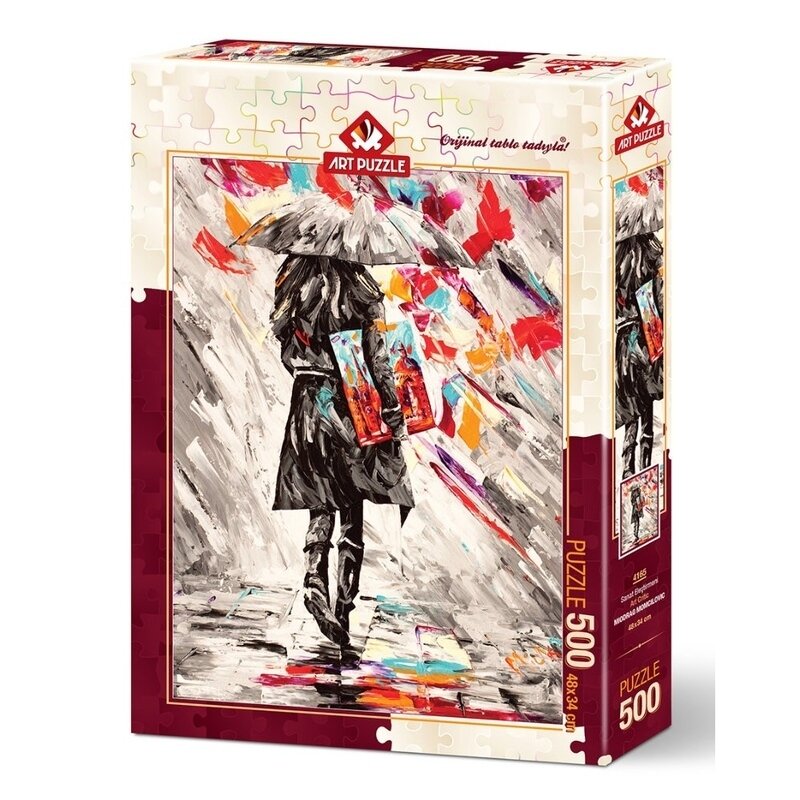 Puzzle 500 piese - art critic