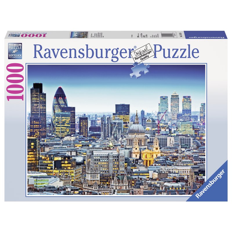 Ravensburger - Puzzle Acoperisul Londrei, 1000 piese