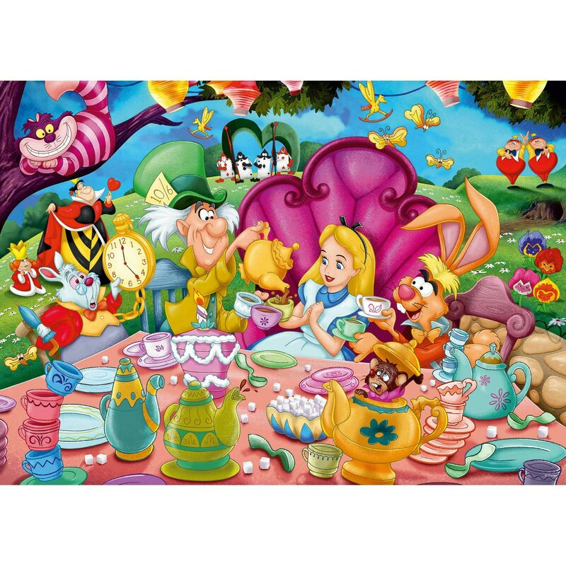 Puzzle Alice In Tara Minunilor, 1000 Piese