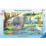 Puzzle Animale Din Africa, 15 Piese - 1