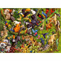 Puzzle Animale In Padurea Tropicala, 200 Piese - 1