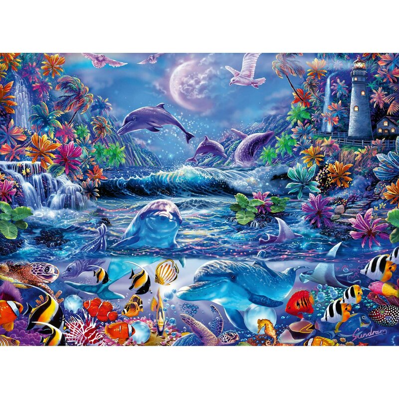 Puzzle Animale Marine, 500 Piese Starline