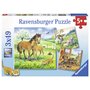 Puzzle Animale Si Pui, 3X49 Piese - 1
