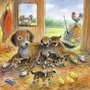 Puzzle Animale Si Pui, 3X49 Piese - 4