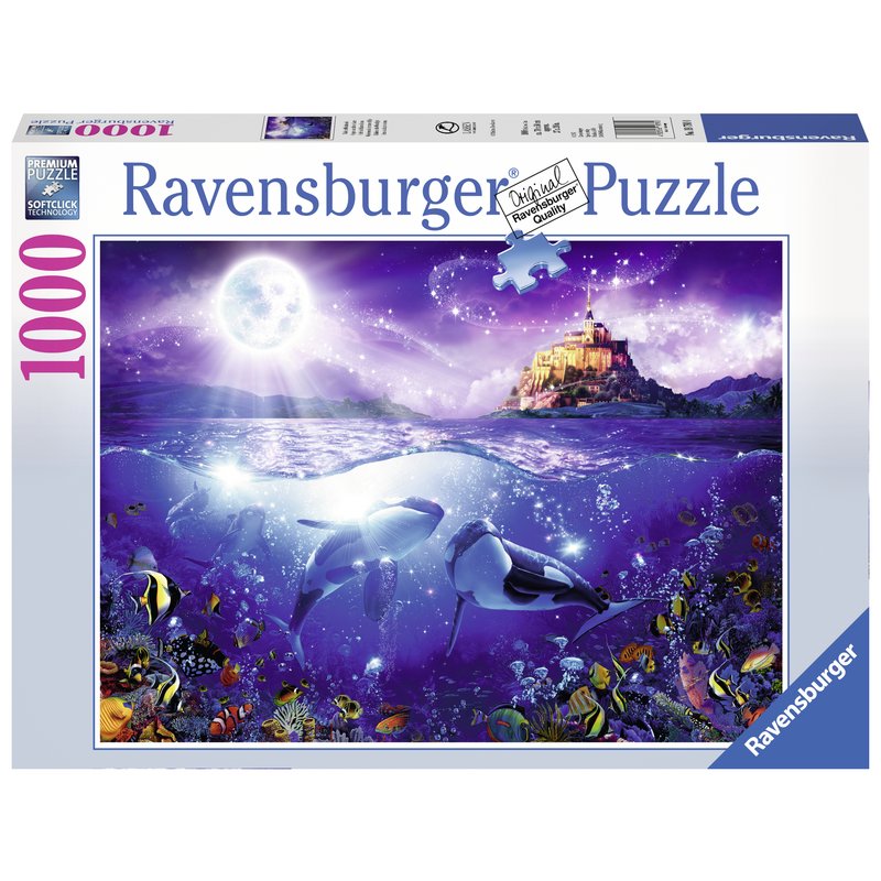 Ravensburger - Puzzle Balene, 1000 piese