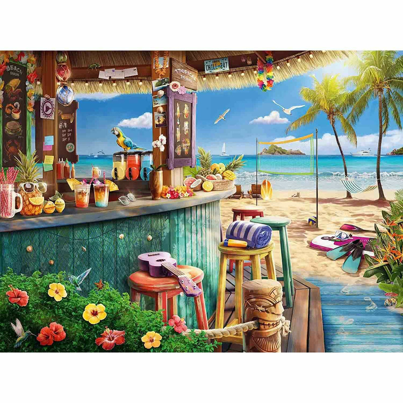 Puzzle Bar Pe Plaja, 1500 Piese