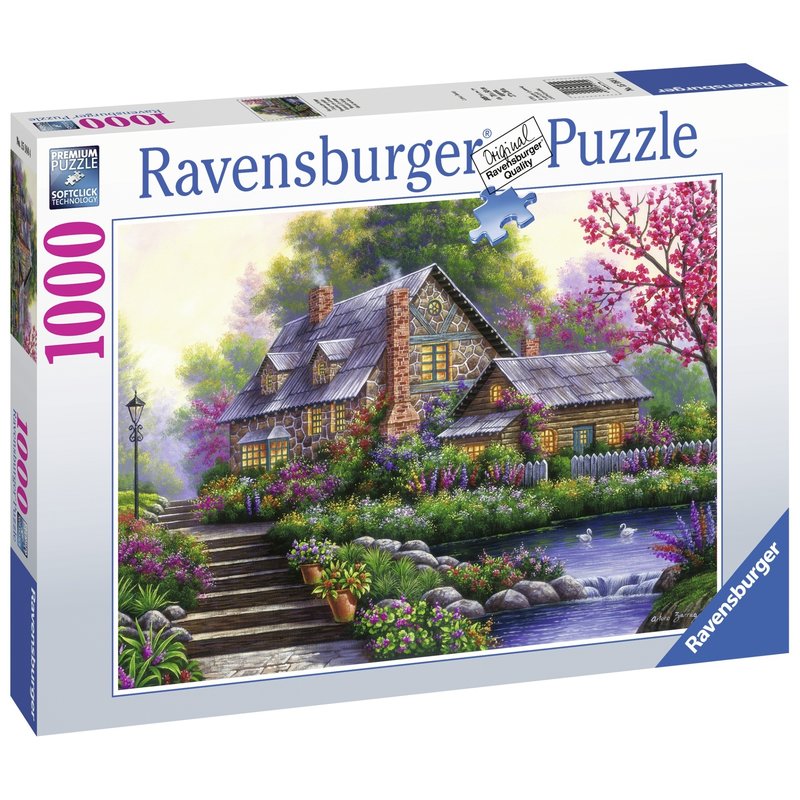 Puzzle Cabana Romantica, 1000 Piese