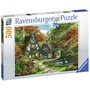 Ravensburger - Puzzle Cabana toamna, 500 piese - 1