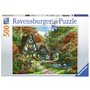 Ravensburger - Puzzle Cabana toamna, 500 piese - 2