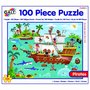 Galt - Puzzle Calatoria piratilor 100 piese - 1