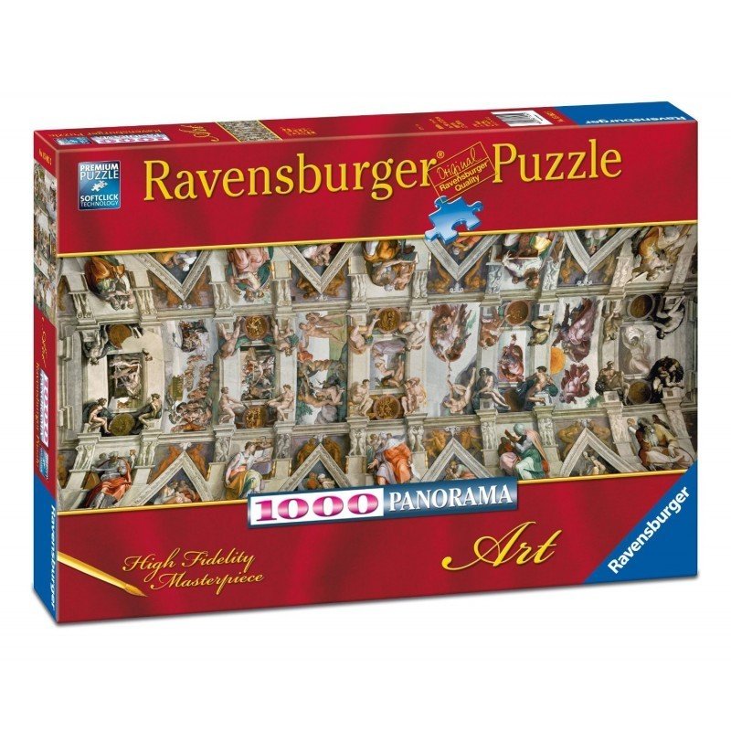 Ravensburger - Puzzle Capela Sixtina, 1000 piese