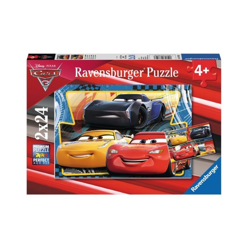 Ravensburger - Puzzle Cars 2x24 piese