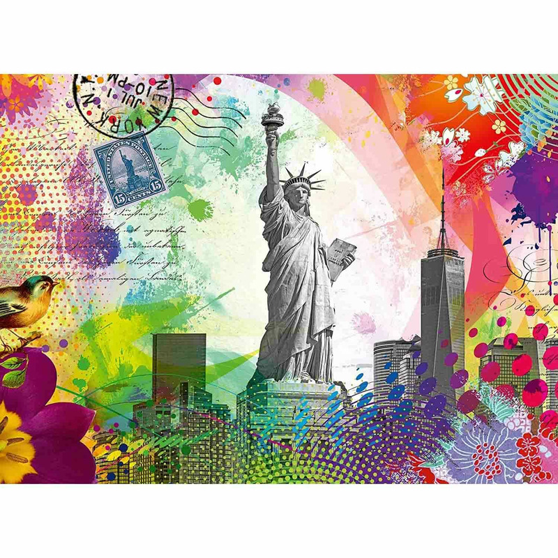 Puzzle Carte Postala New York, 500 Piese