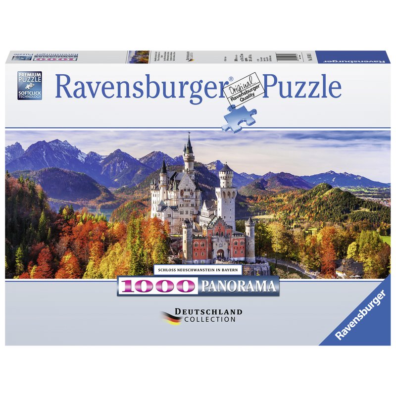 Puzzle Castel Neuschwanstein, 1000 Piese