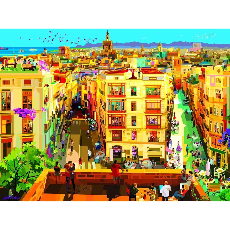 Puzzle Cina In Valencia, 1500 Piese