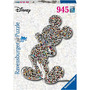 Puzzle Contur Mickey Mouse, 937 Piese - 2