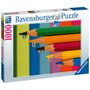 Puzzle Creioane Colorate, 1000 Piese - 3