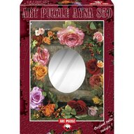 Puzzle cu oglinda, 850 piese - Rose beauty - ALBERTO ROSSINI