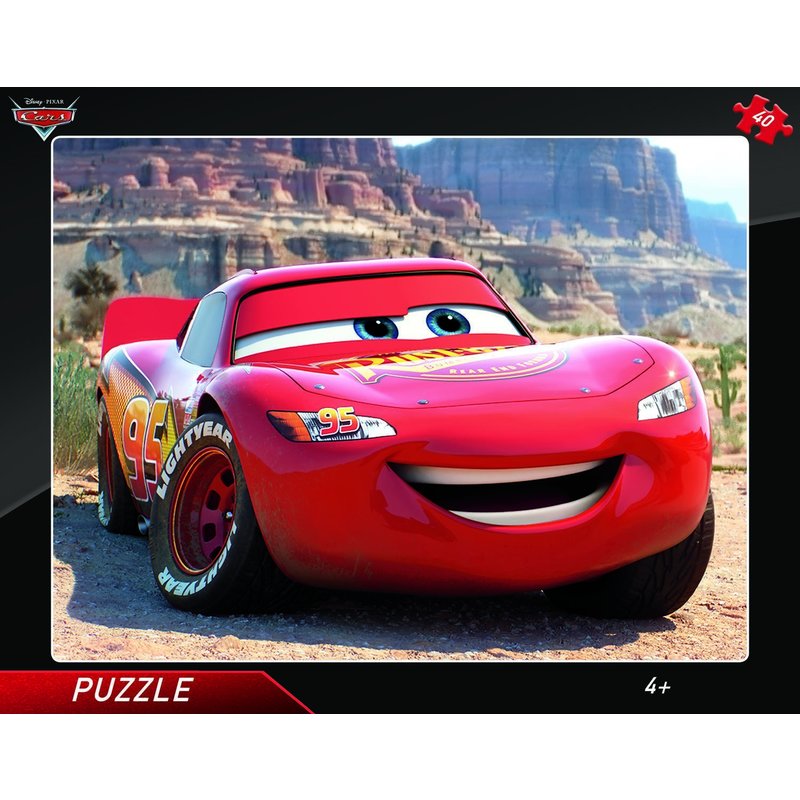 Dino - toys - puzzle cu rama fugler mcqueen
