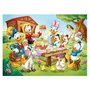 Lisciani - Puzzle personaje Familia Donald Duck Cu desen de colorat Puzzle Copii, piese 35 - 3