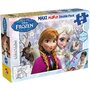 Lisciani - Puzzle personaje Anna si Elsa Maxi, Cu desen de colorat Puzzle Copii, piese 60 - 1