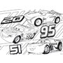 Lisciani - Puzzle personaje Cars 3 Maxi, Cu desen de colorat Puzzle Copii, piese 60 - 3
