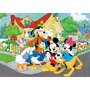 Lisciani - Puzzle personaje Mickey Mouse Maxi, Cu desen de colorat Puzzle Copii, piese 60 - 2