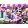 Lisciani - Puzzle personaje Minnie si Daisy la cumparaturi Maxi, Cu desen de colorat Puzzle Copii, piese 35 - 2