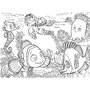 Lisciani - Puzzle personaje Nemo si pietenii Maxi, Cu desen de colorat Puzzle Copii, piese 60 - 3