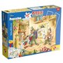 Lisciani - Puzzle personaje Pinocchio Maxi, Cu desen de colorat Puzzle Copii, piese 35 - 1