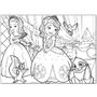 Lisciani - Puzzle personaje Sofia Maxi, Cu desen de colorat Puzzle Copii, piese 60 - 3