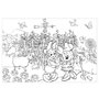 Puzzle personaje Minnie si Daisy in gradina , Puzzle Copii , De colorat, piese 108 - 3