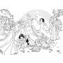 Lisciani - Puzzle personaje Printese in gradina Cu desen de colorat Puzzle Copii, piese 24 - 3