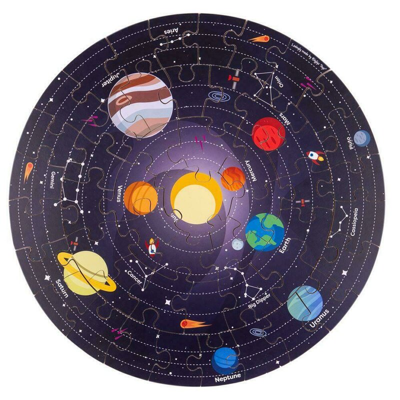 Puzzle de podea 360° – Sistemul solar Jucarii & Cadouri