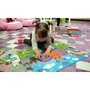Puzzle de podea - Fluturas cu forme si culori (29 piese) - 4