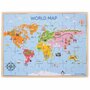 Puzzle din lemn - Harta lumii (35 piese) - 1