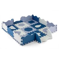 Puzzle din spuma, Jolly 3, 25 piese, 118,5 x 118,5 cm, Blue