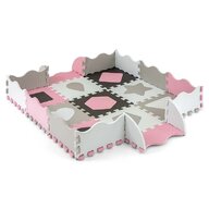 Puzzle din spuma, Jolly 3, 25 piese, 118,5 x 118,5 cm, Pink
