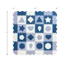 Puzzle din spuma, Jolly 4, 36 piese, 148x148 cm, Blue - 5