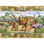 Puzzle Dinozauri, 100 Piese - 2