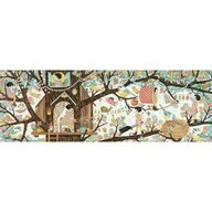 Djeco - Puzzle  Casuta din copac, 200 piese