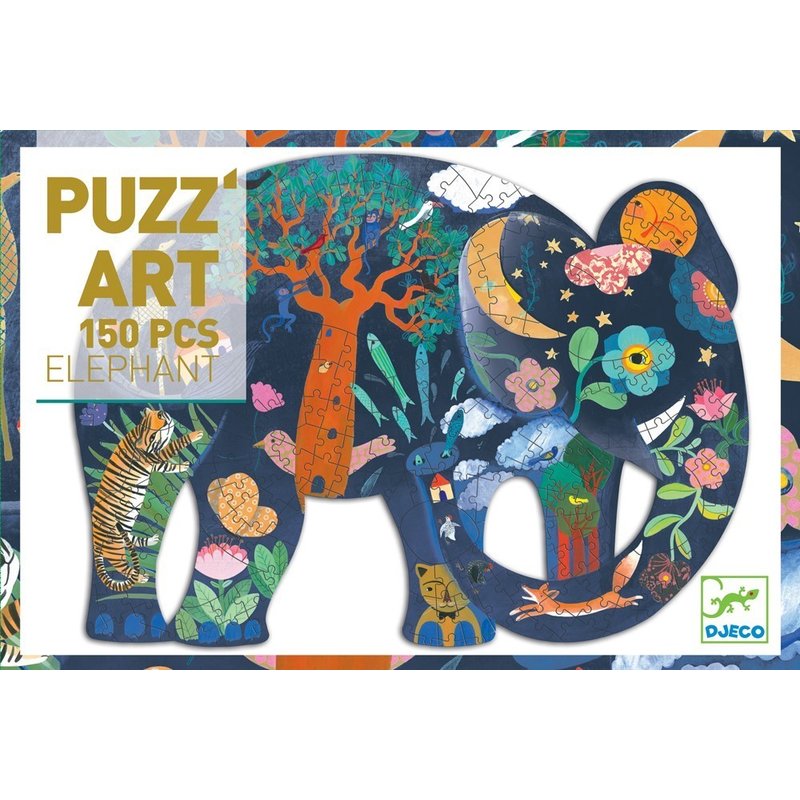 Djeco - Puzzle Elefant