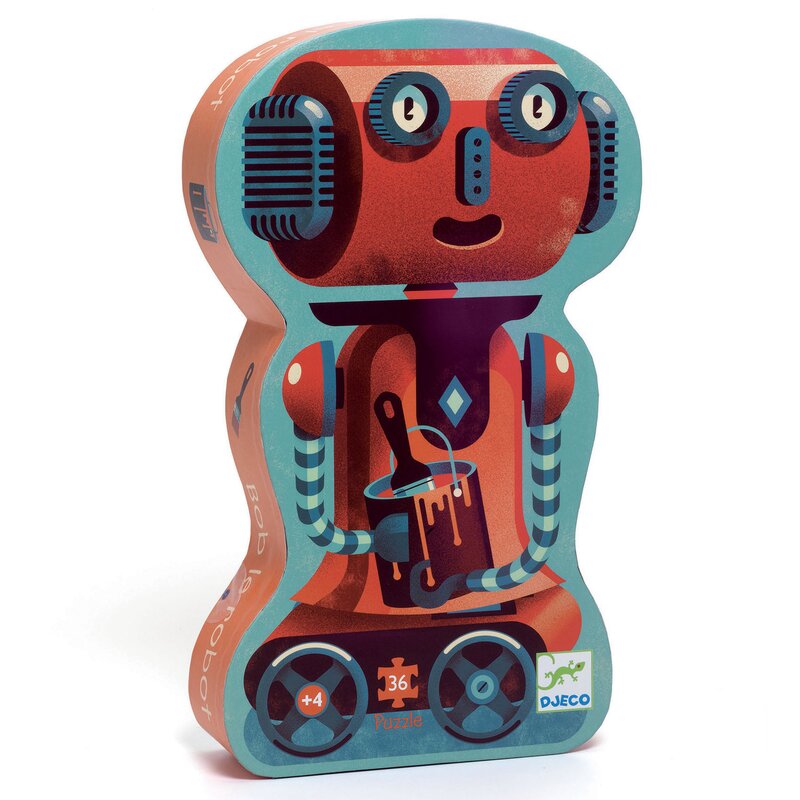Djeco - puzzle - robotul bob