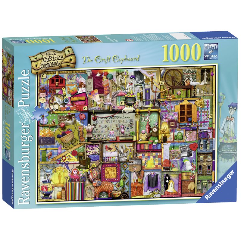 Ravensburger - Puzzle Dulap jucarii, 1000 piese