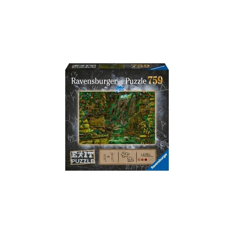 Ravensburger - puzzle exit 2: templul ankor, 759 piese