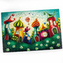 Puzzle Fairytale City, 32x47 cm, 260 piese De.tail DT200-03 - 2