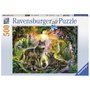 Ravensburger - Puzzle Familia lupilor, 500 piese - 2