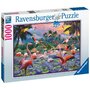 Puzzle Flamingo, 1000 Piese - 3