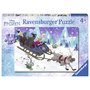Ravensburger - Puzzle Frozen prieteni pentru totdeauna, 60 piese - 1