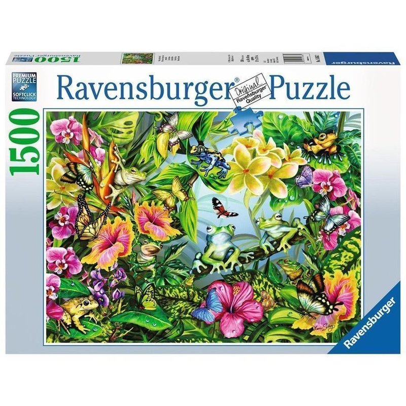 Ravensburger - Puzzle Gaseste broscutele, 1500 piese